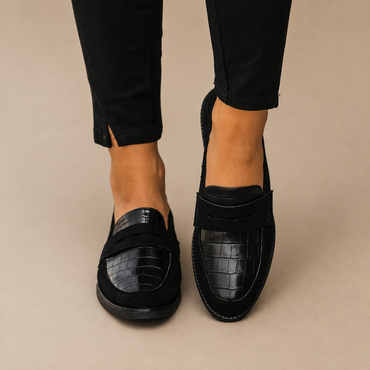 Leona - Casualowe eleganckie buty