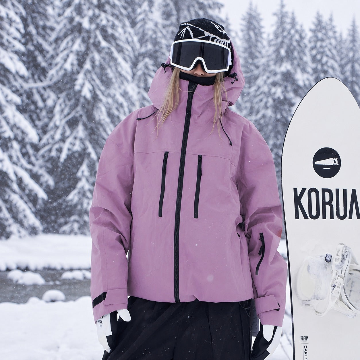 Morgan - Modna damska kurtka narciarska