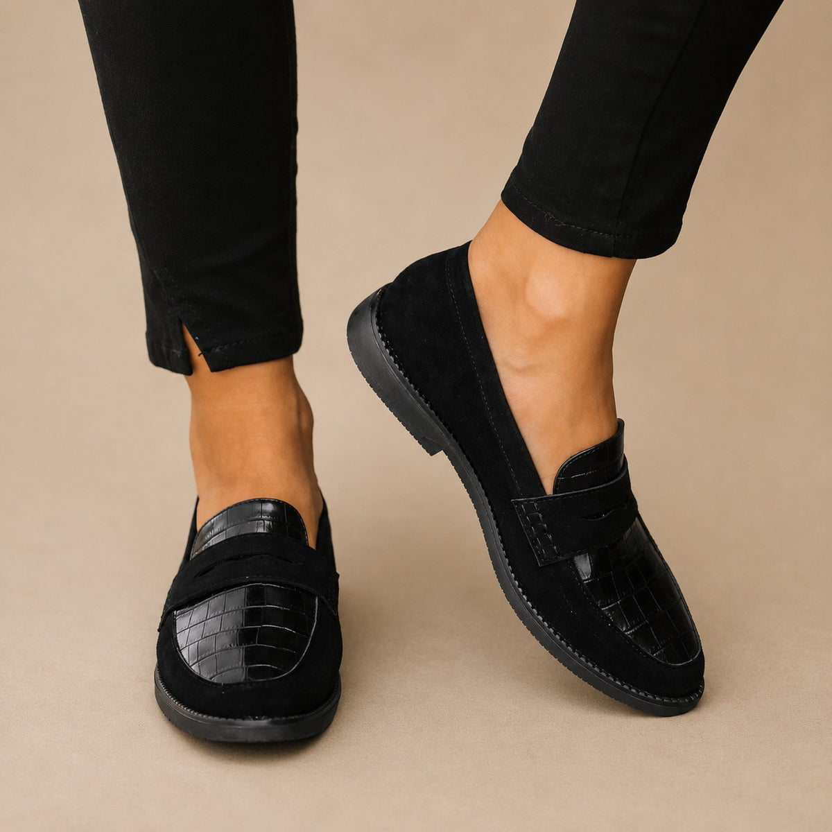 Leona - Casualowe eleganckie buty