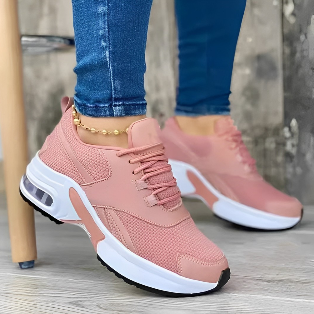 Kiarra - Oddychające Sneakersy Sznurowane