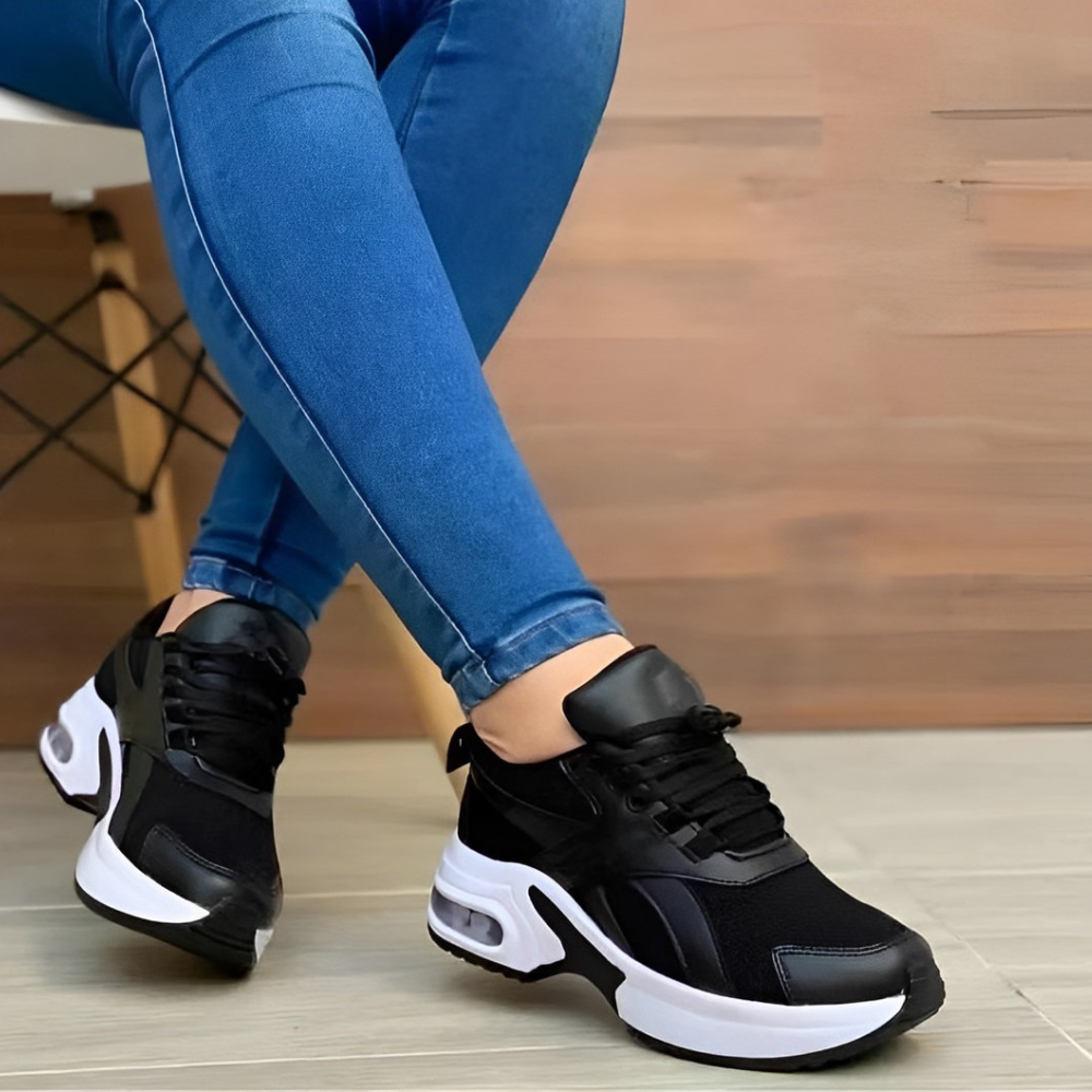 Kiarra - Oddychające Sneakersy Sznurowane