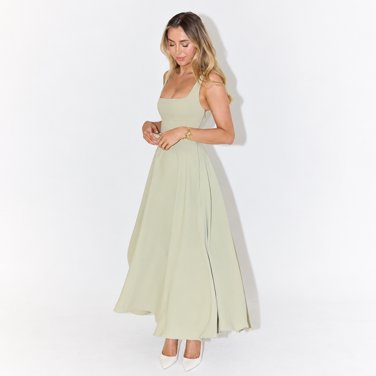 Melisa - Midi Sukienka Damska, Elegancka & Wielofunkcyjna