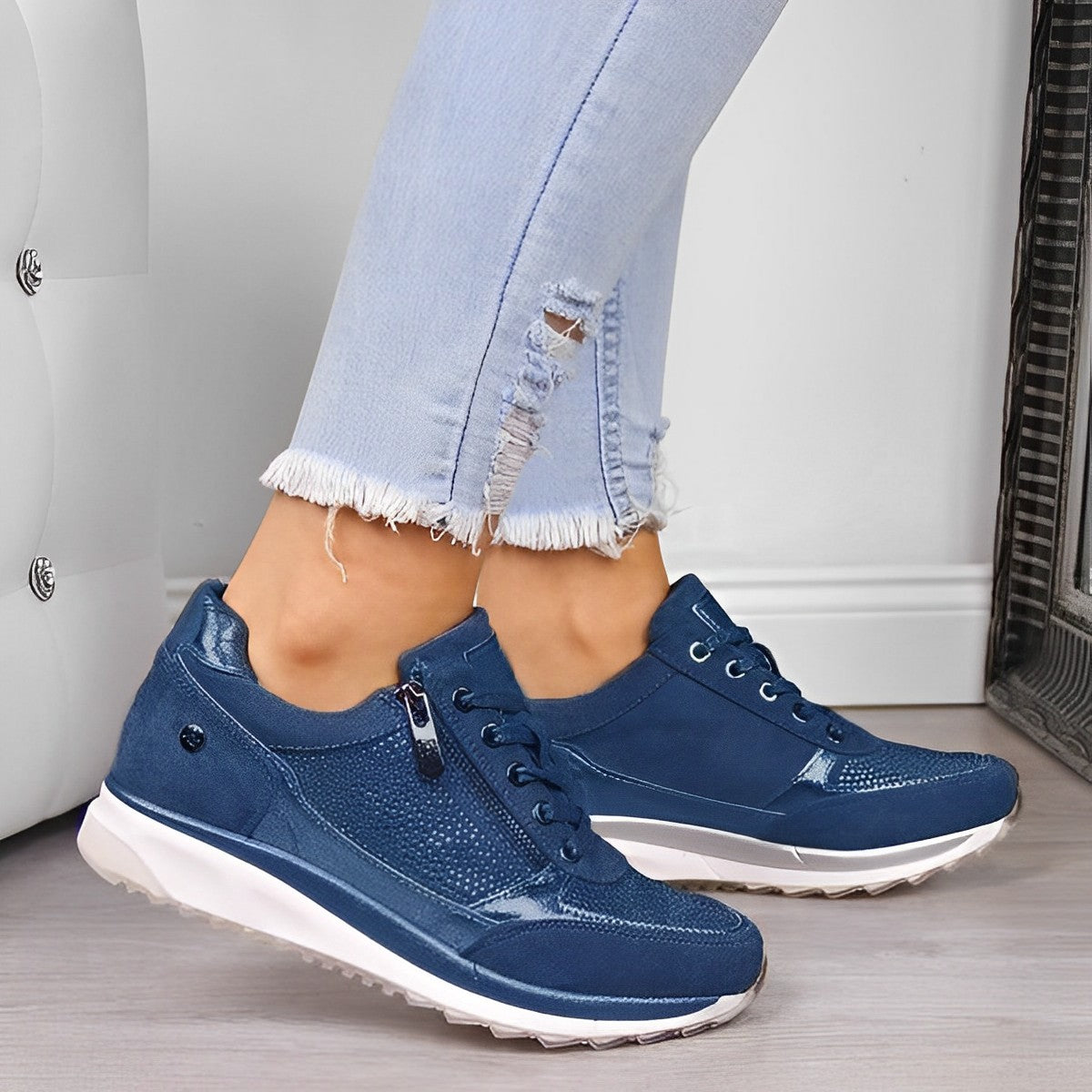 Eljenie - Eleganckie sneakersy sznurowane