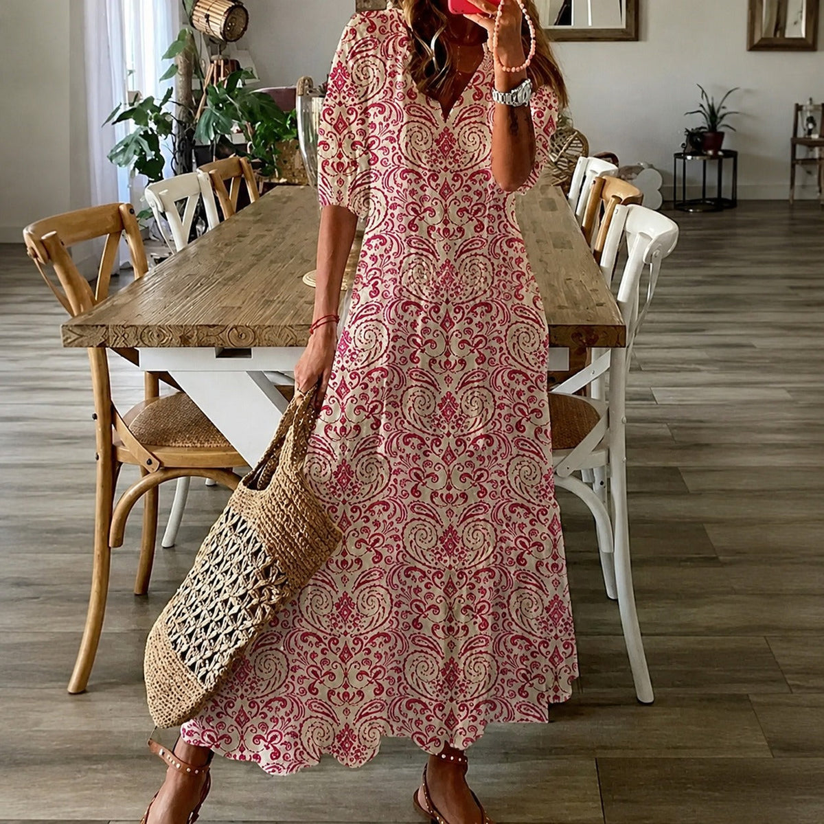 Claidel - Niezwykła sukienka w stylu boho