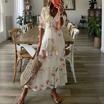 Claidel - Niezwykła sukienka w stylu boho