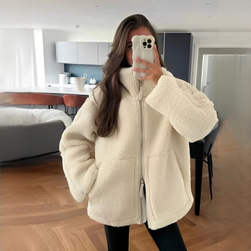 Daria - Modna i ciepła kurtka oversize