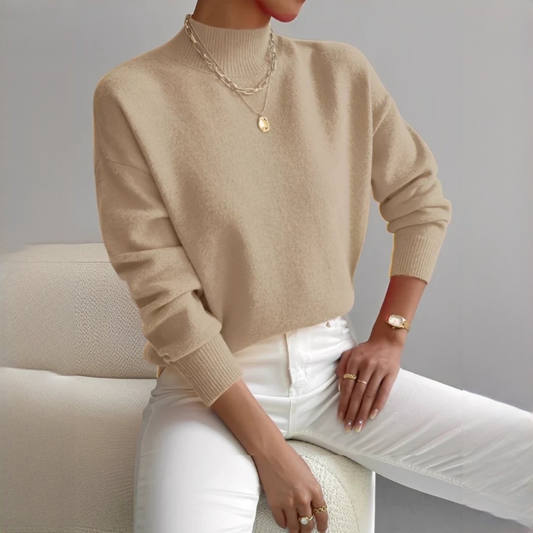 Nikkole - Elegancki sweter w delikatnym stylu