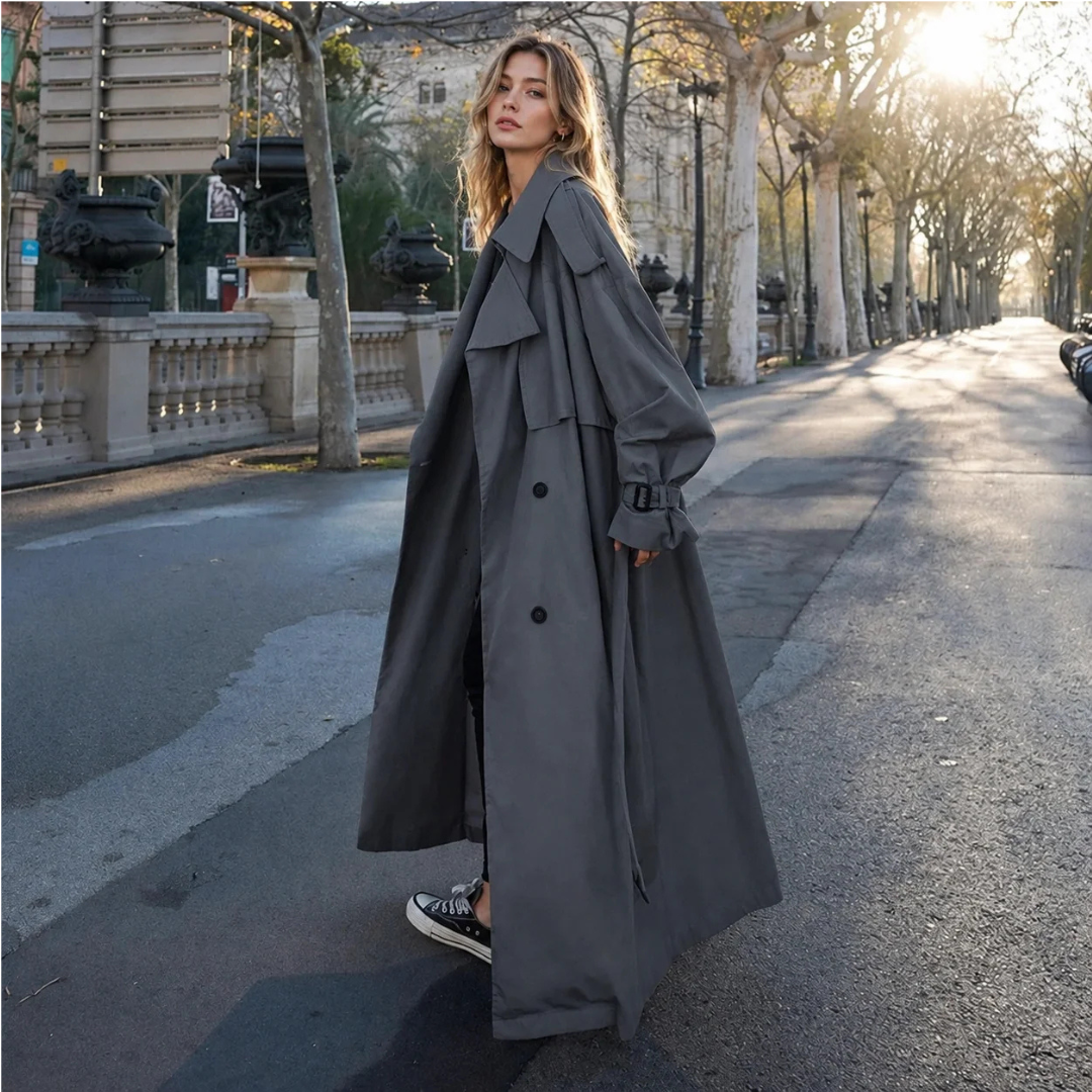 Dalia - Elegancki oversize płaszcz