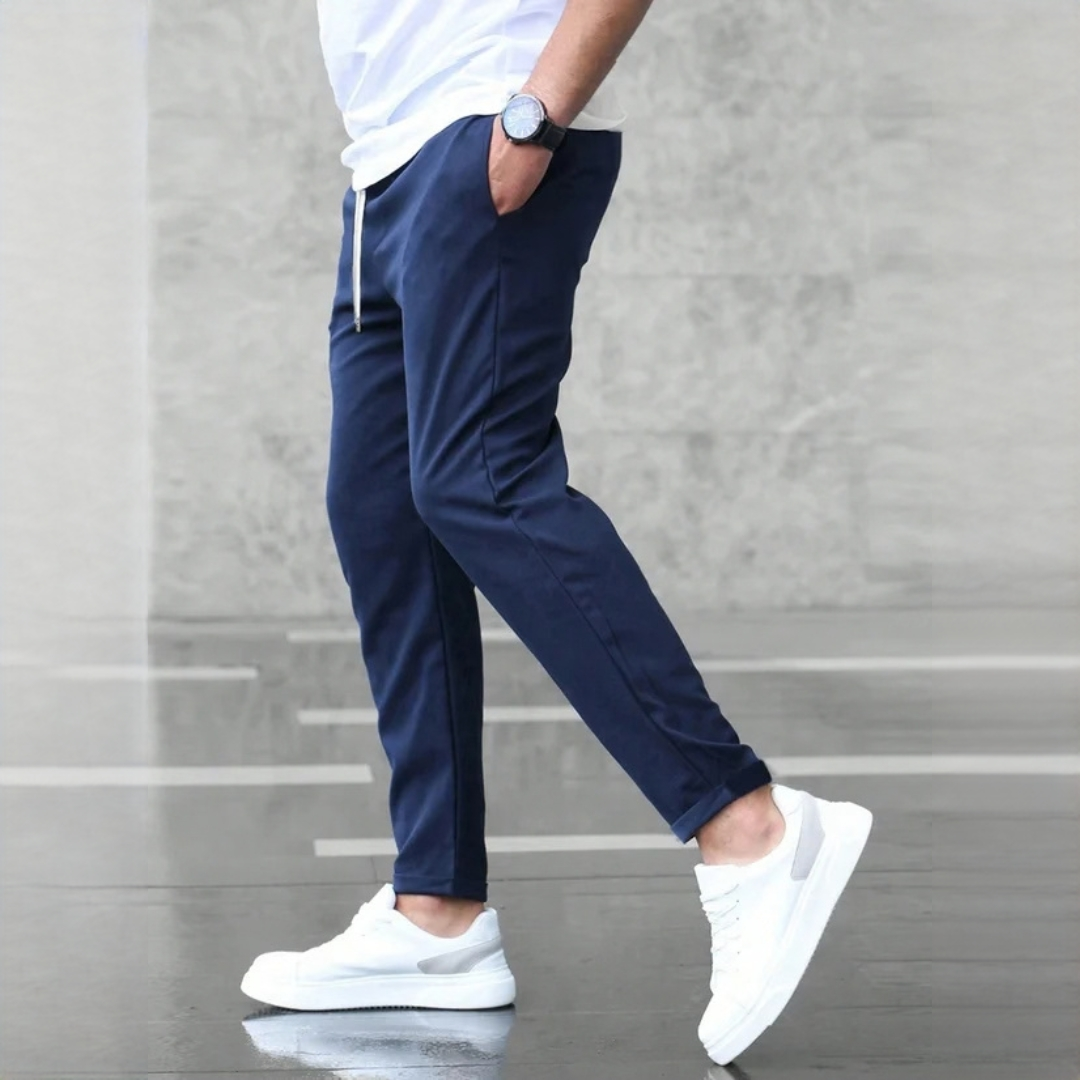 Nico - Wytrzymałe spodnie slim-fit