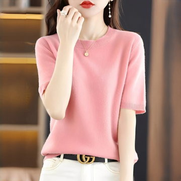 Blandine - Elegancki i miękki T-shirt