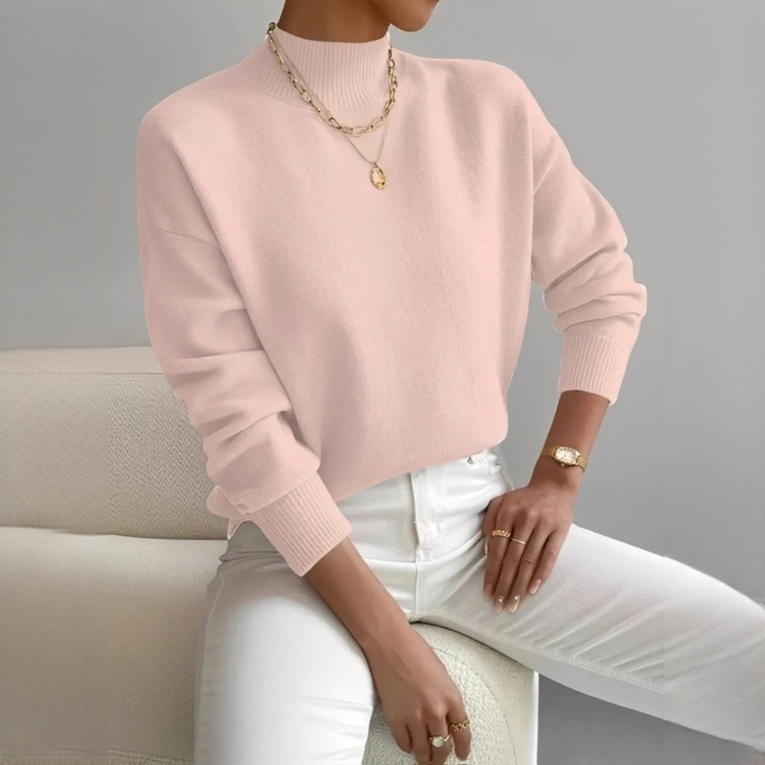 Nikkole - Elegancki sweter w delikatnym stylu
