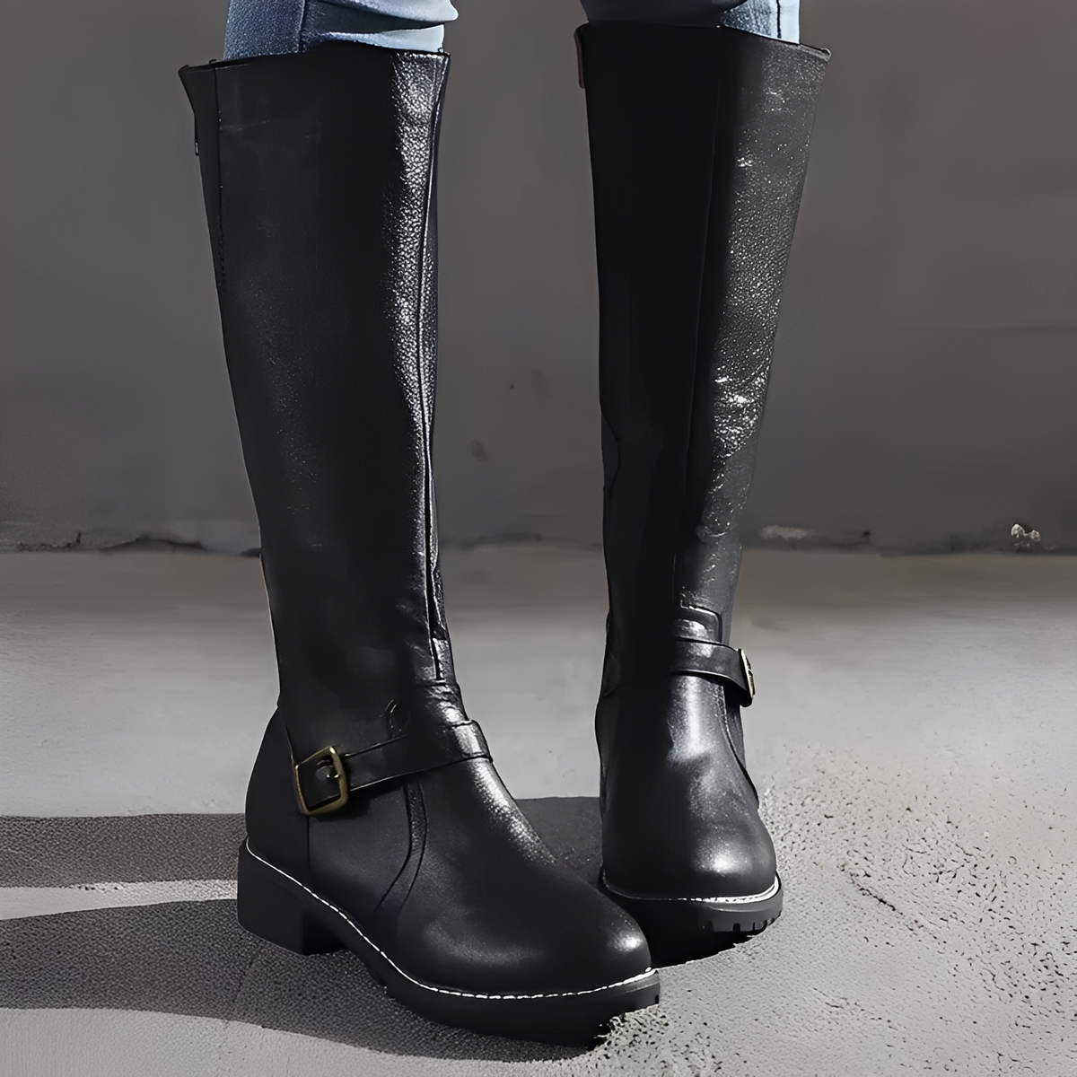 Livie - Eleganckie buty z zamkiem