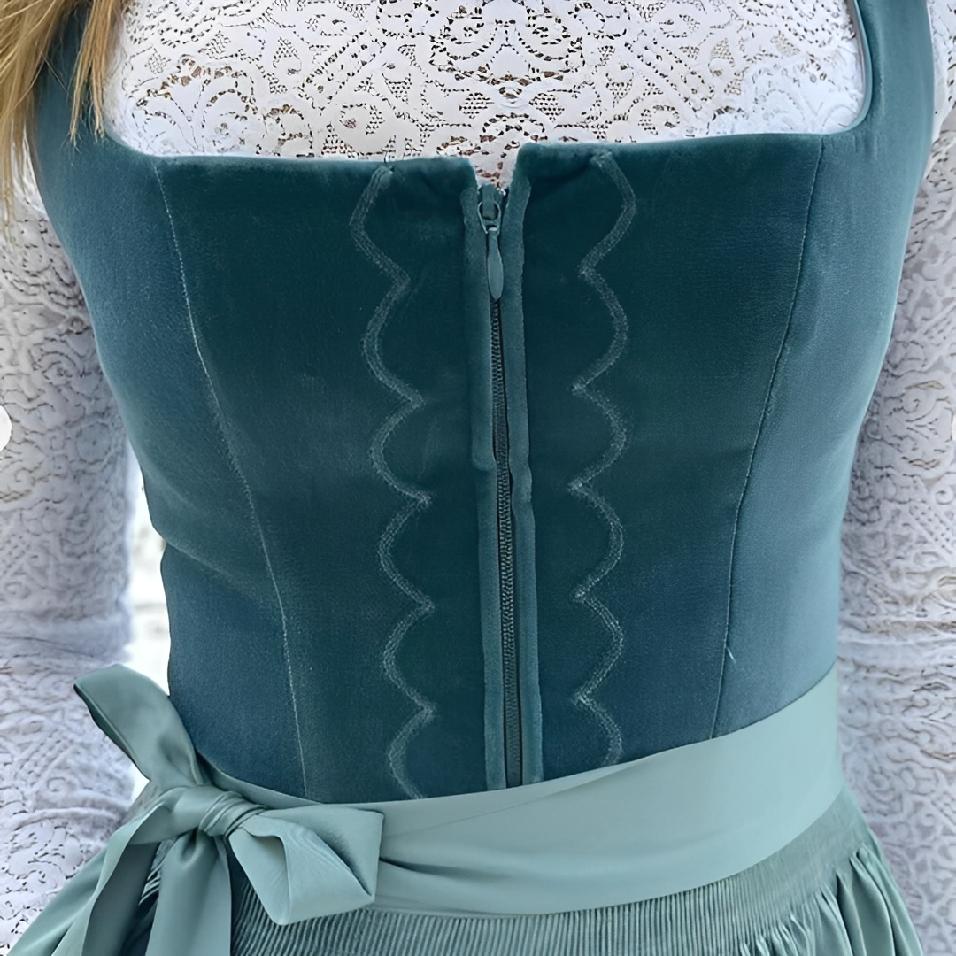 Muriel - Elegancki dirndl na Oktoberfest dla kobiet (bez podszewki)