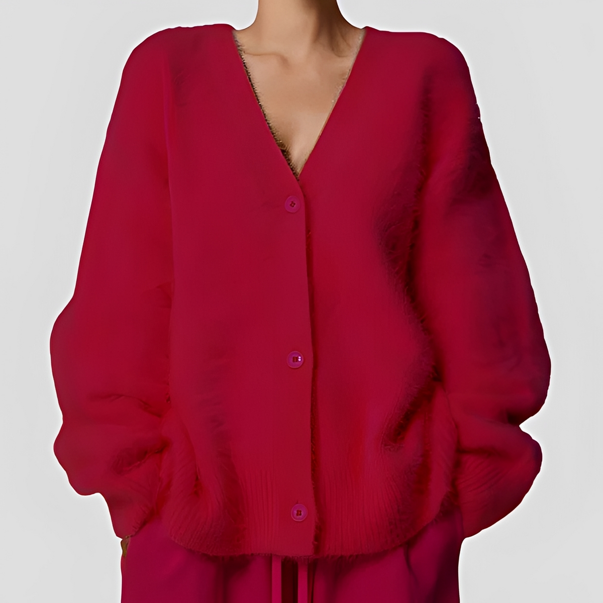 Erza - Sweter miękki i wygodny w stylu oversize