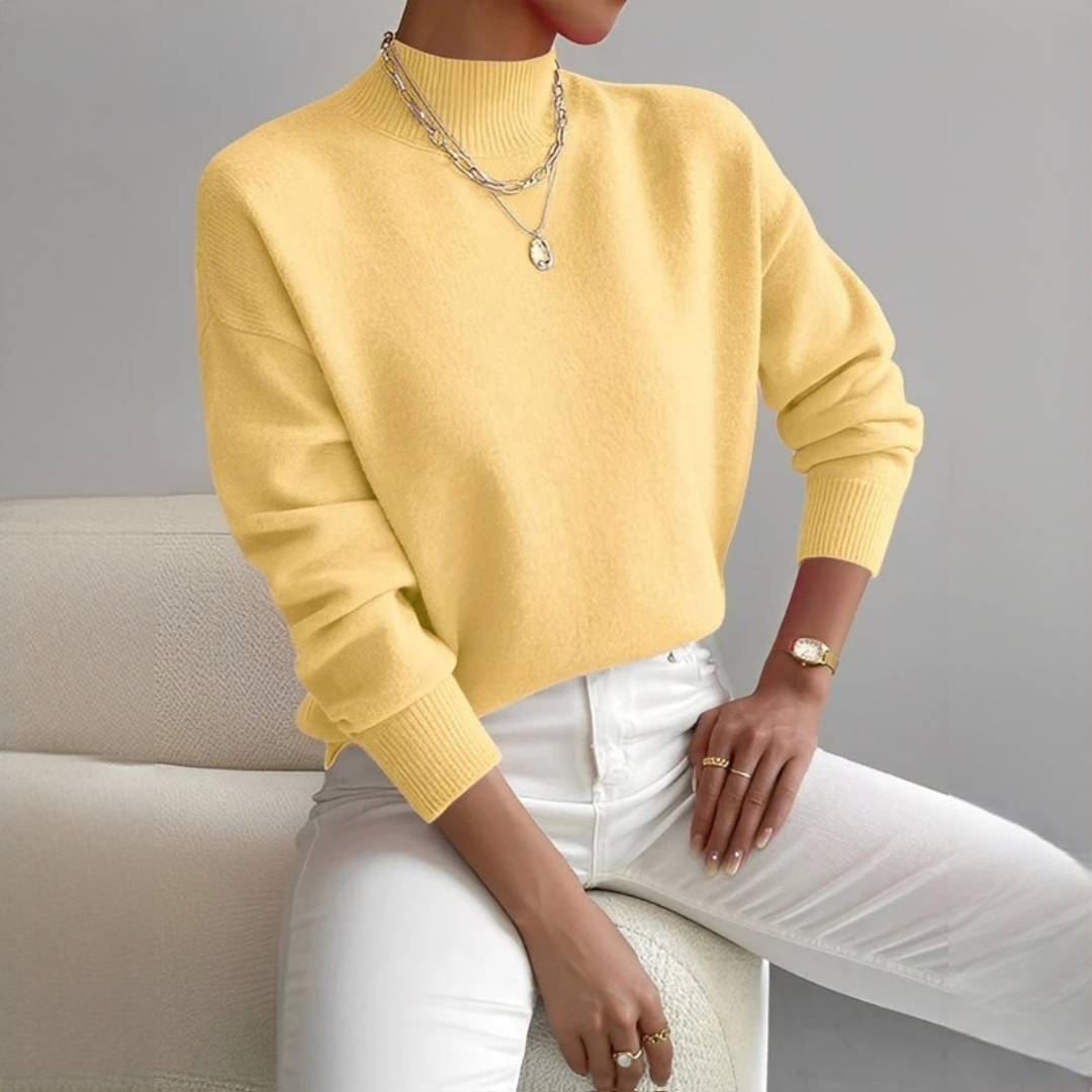Nikkole - Elegancki sweter w delikatnym stylu