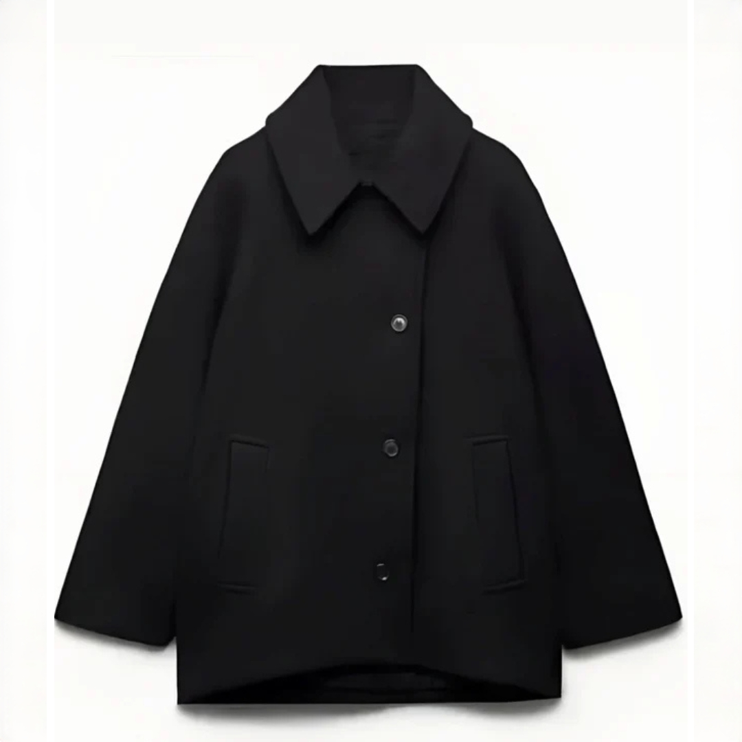 Hannah - Elegancki i wygodny oversize płaszcz