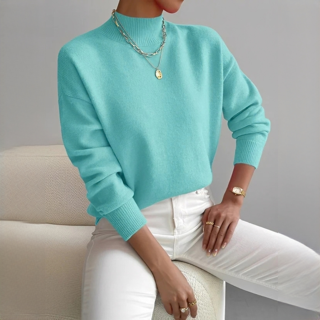 Nikkole - Elegancki sweter w delikatnym stylu
