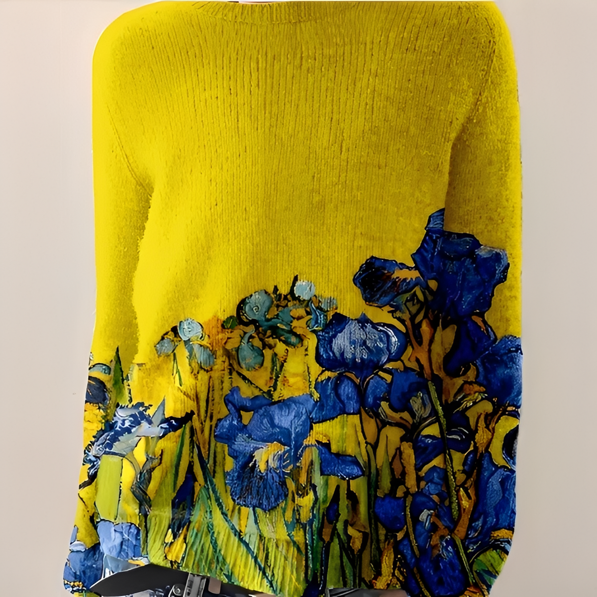 Liliane - Stylowy sweter z okrągłym dekoltem