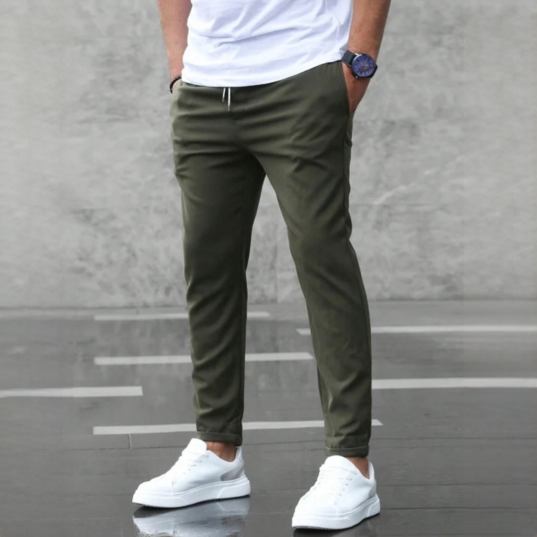 Nico - Wytrzymałe spodnie slim-fit