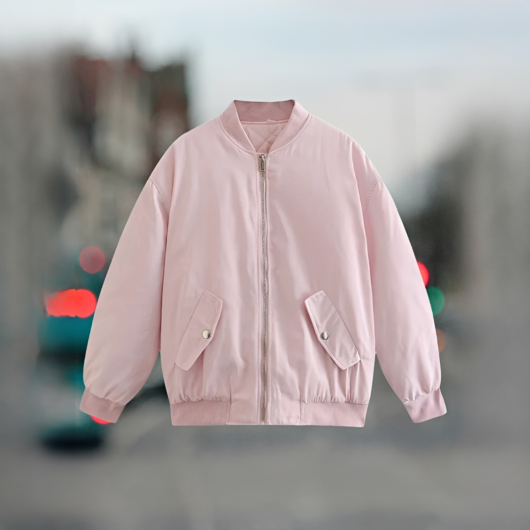 Fellaine - Wygodna kurtka bomberka oversize