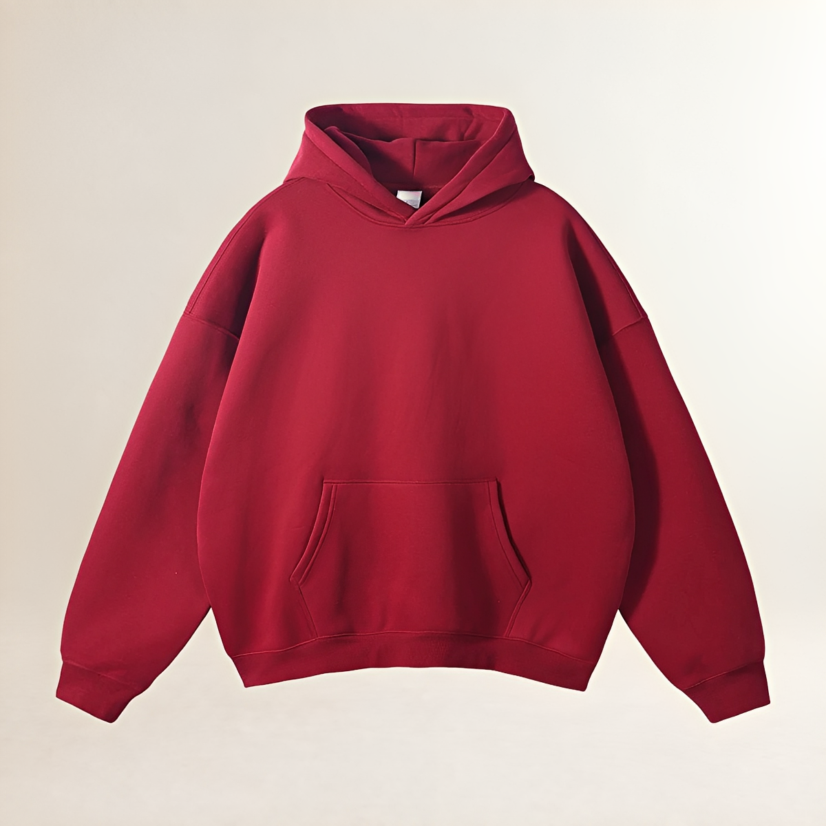 Męska bluza oversize z kapturem kangurkowa kieszeń luźny krój casual