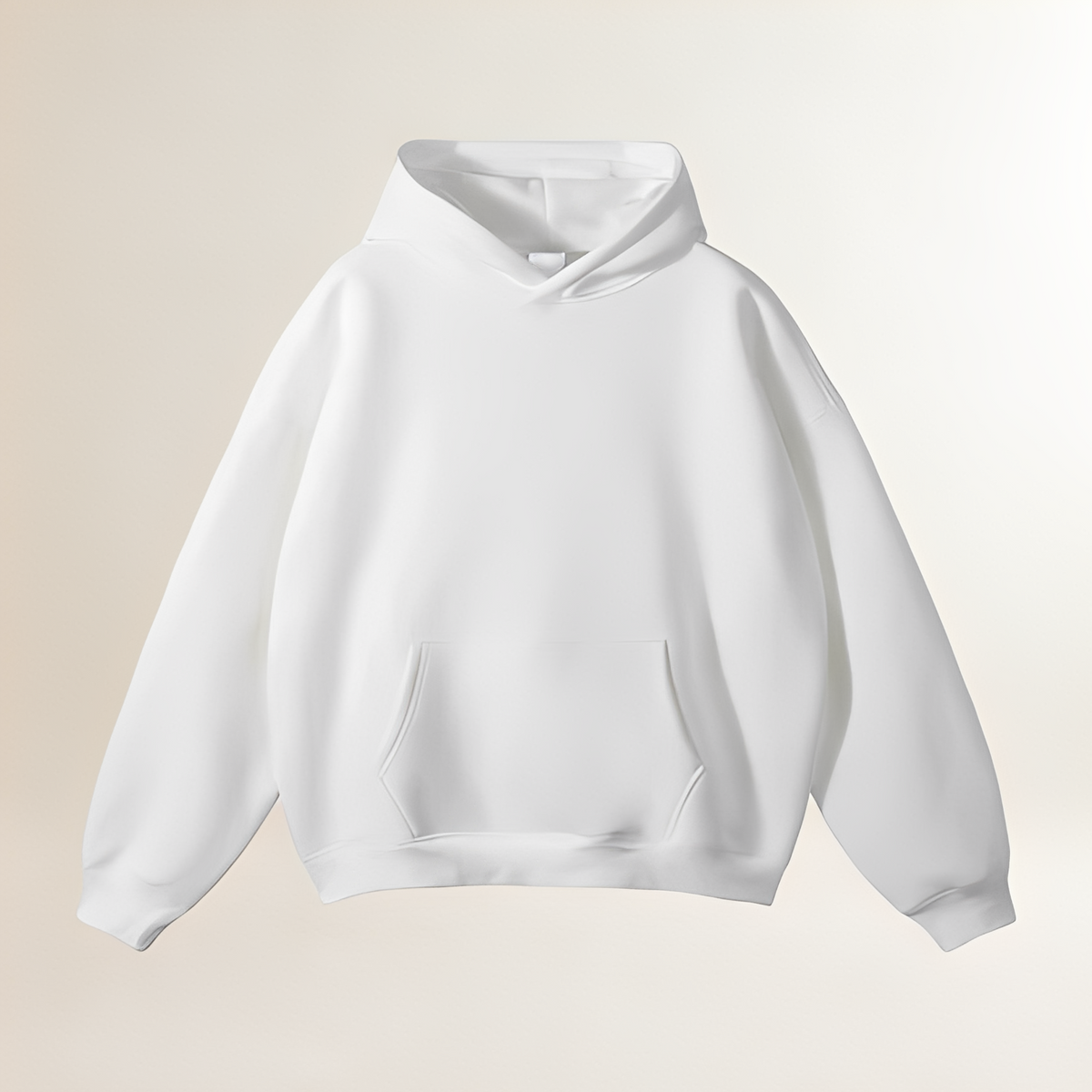 Męska bluza oversize z kapturem kangurkowa kieszeń luźny krój casual