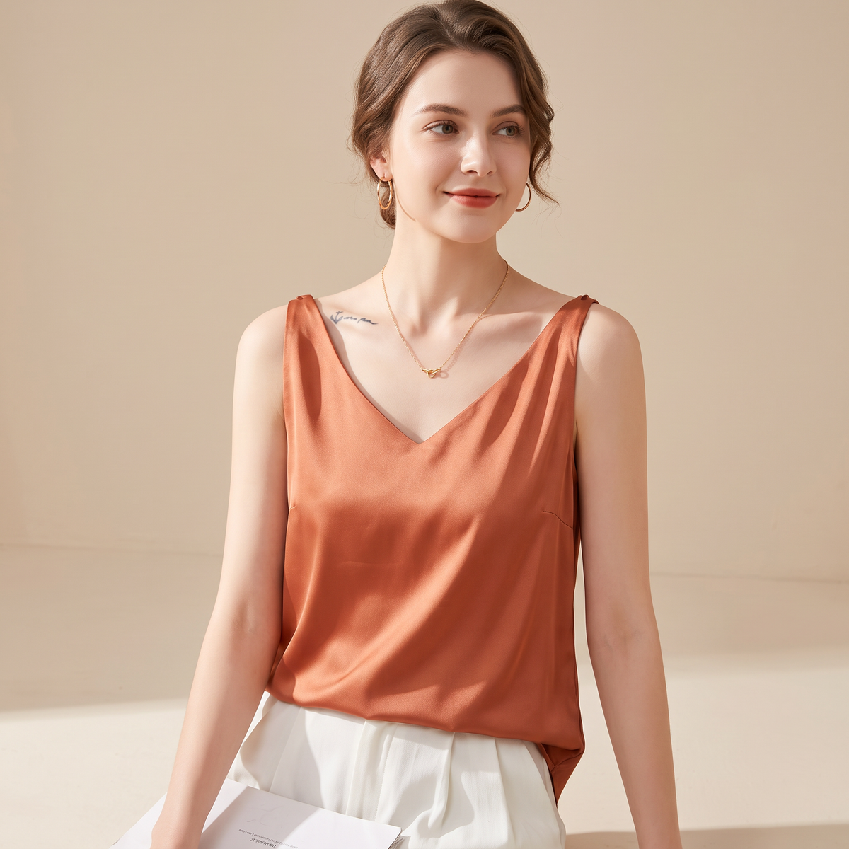 Gladys - Elegancka wygodna bluzka