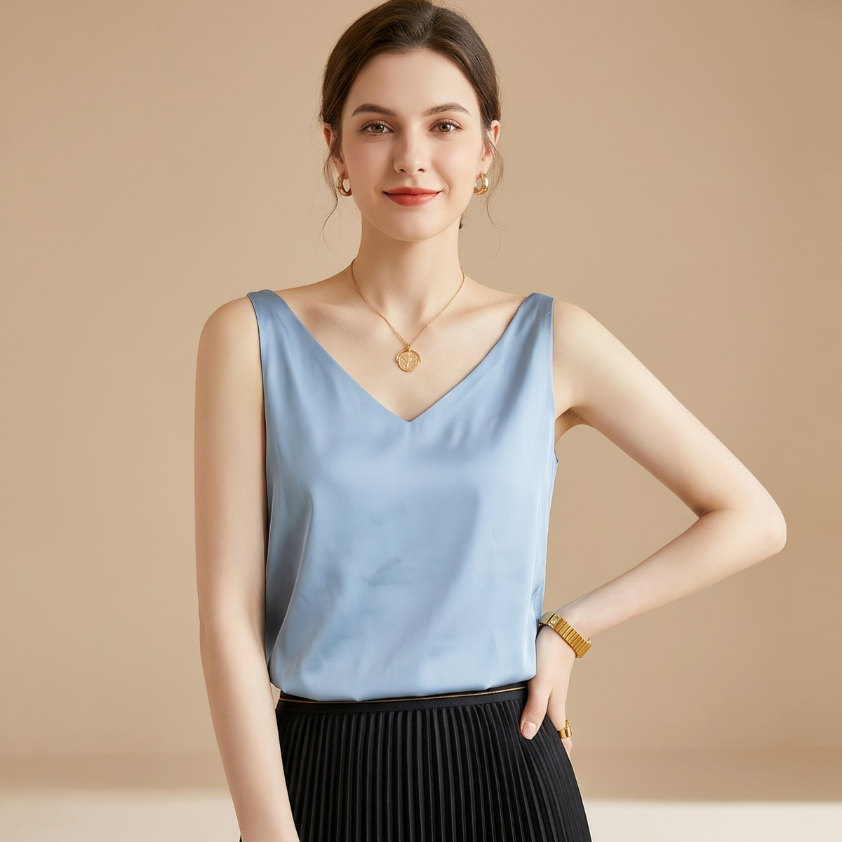 Gladys - Elegancka wygodna bluzka