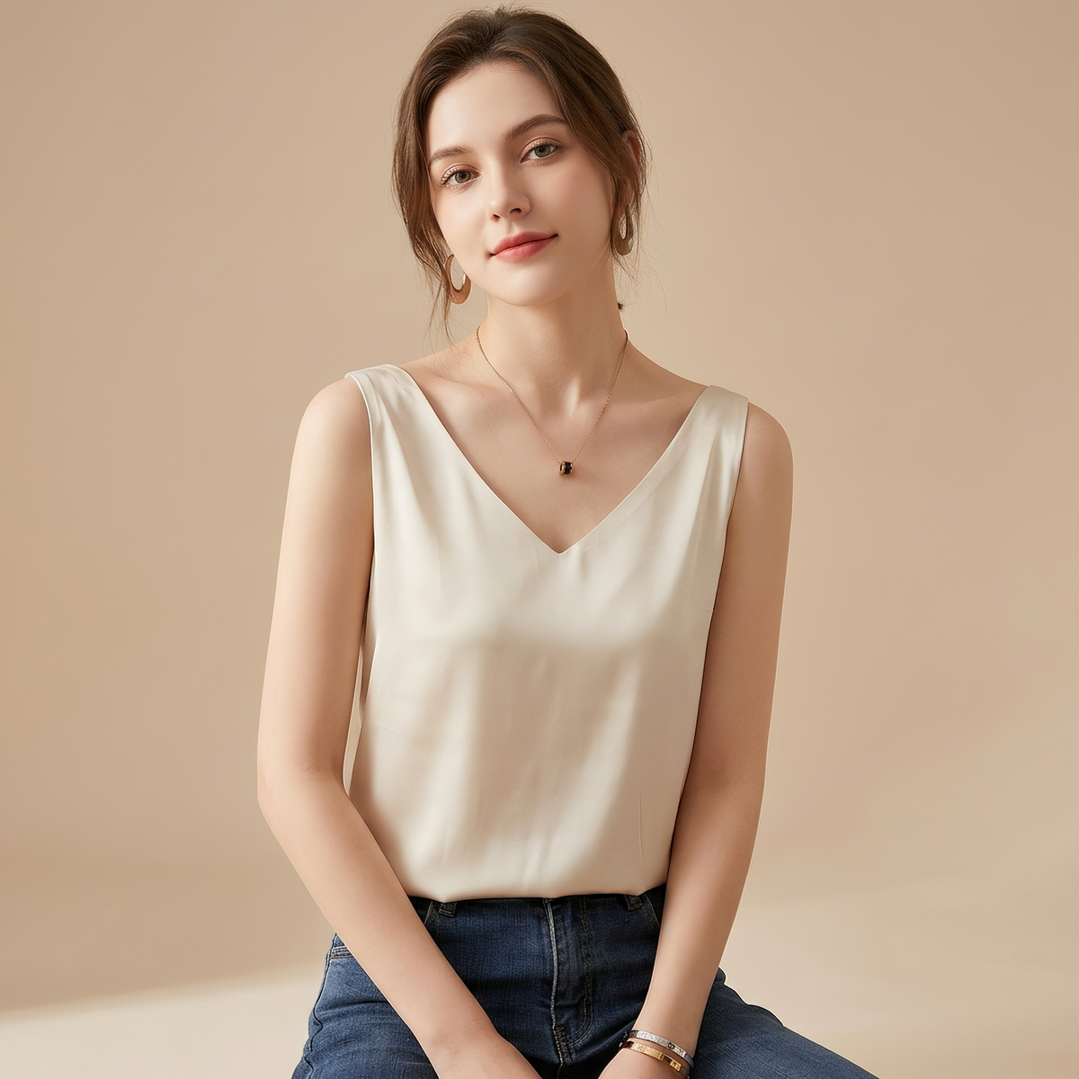 Gladys - Elegancka wygodna bluzka