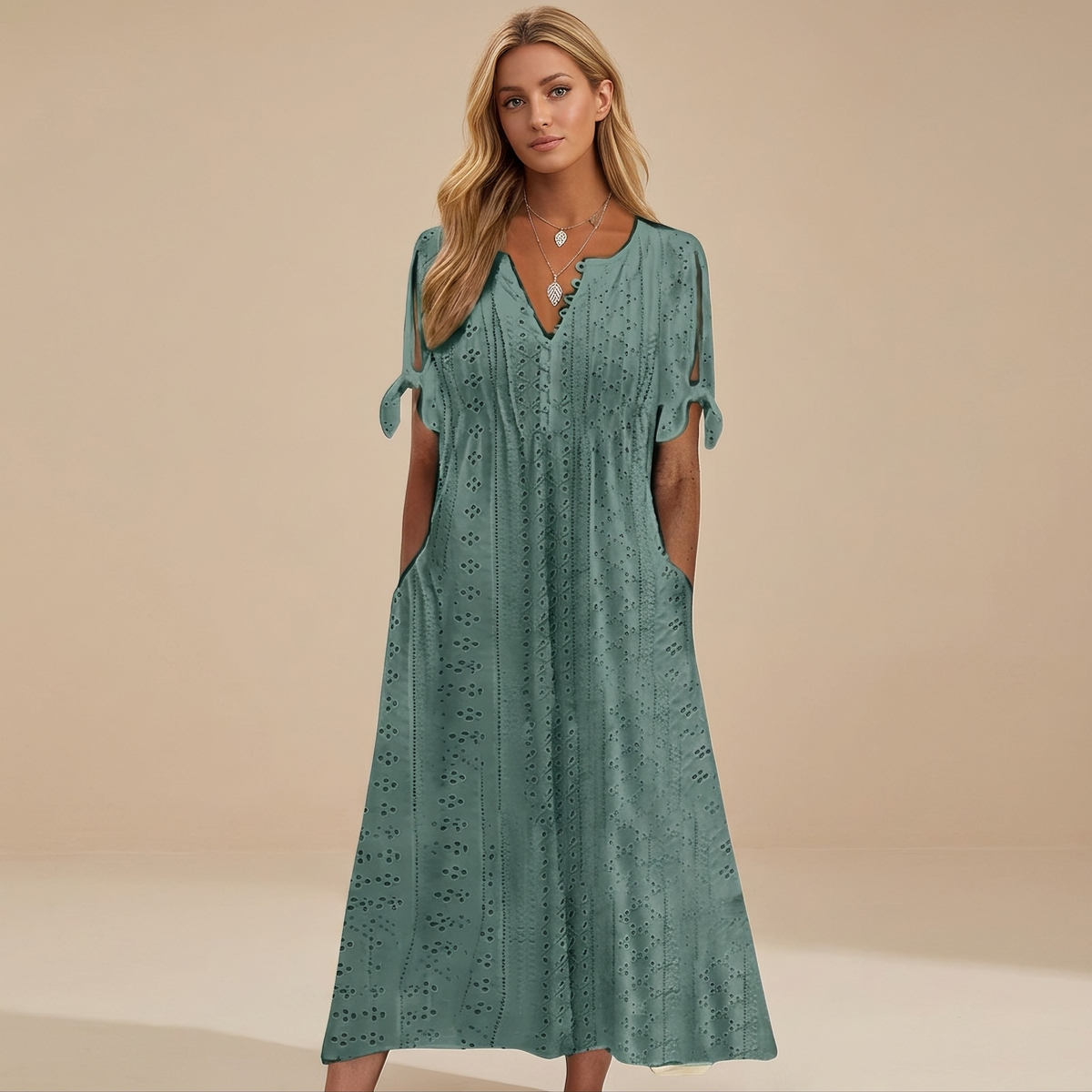 Alice - Stylowa Boho Sukienka Midi