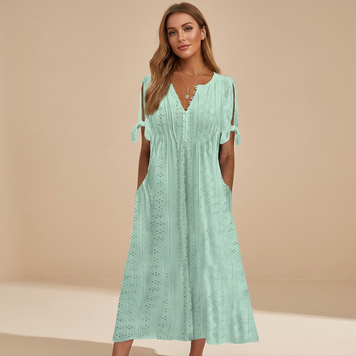 Alice - Stylowa Boho Sukienka Midi