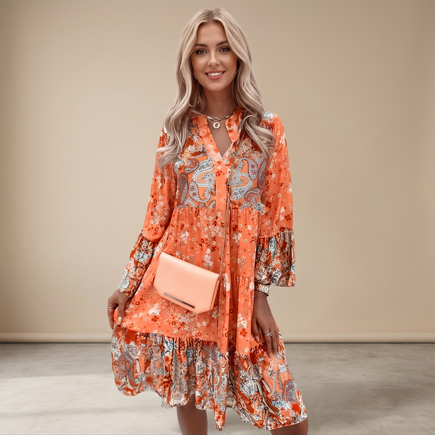 Liora - Stylowa Boho Sukienka