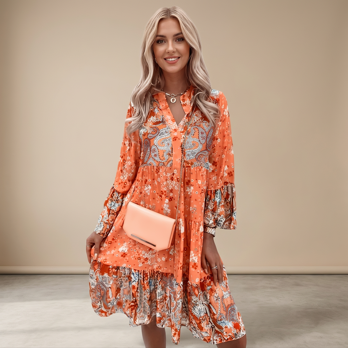 Liora - Stylowa Boho Sukienka