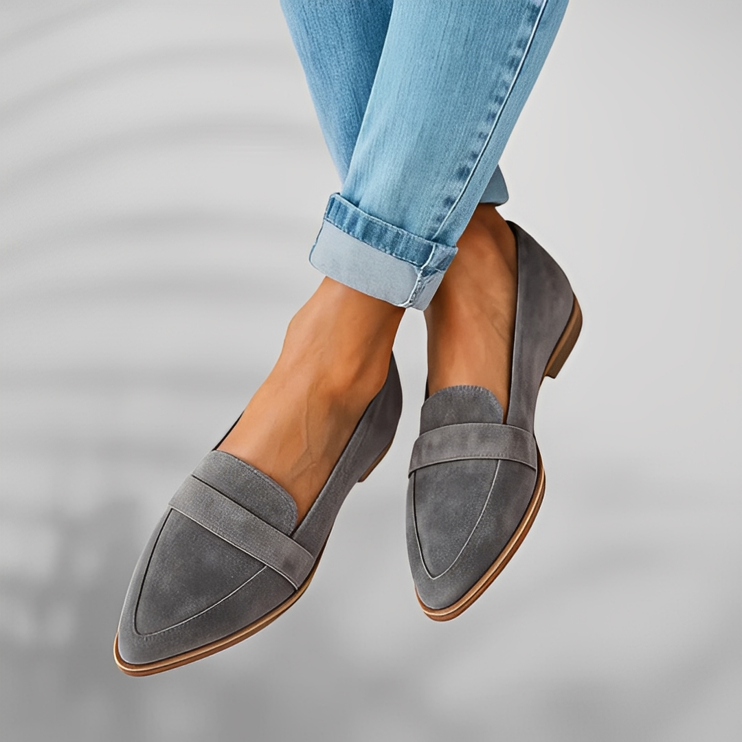 Thea - Codzienne damskie buty z szpiczastym noskiem
