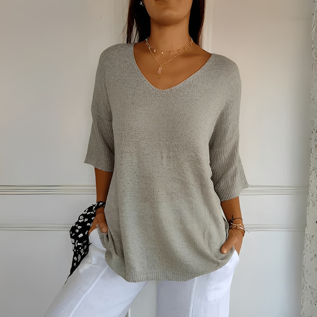 Yanick - Luźny damski sweter