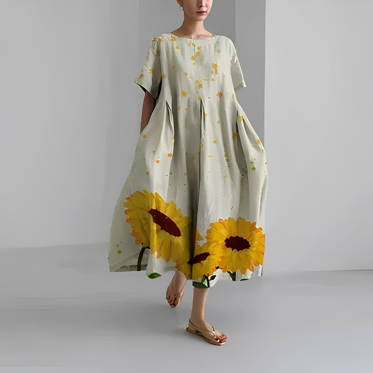 Vanessa - Swobodna sukienka boho