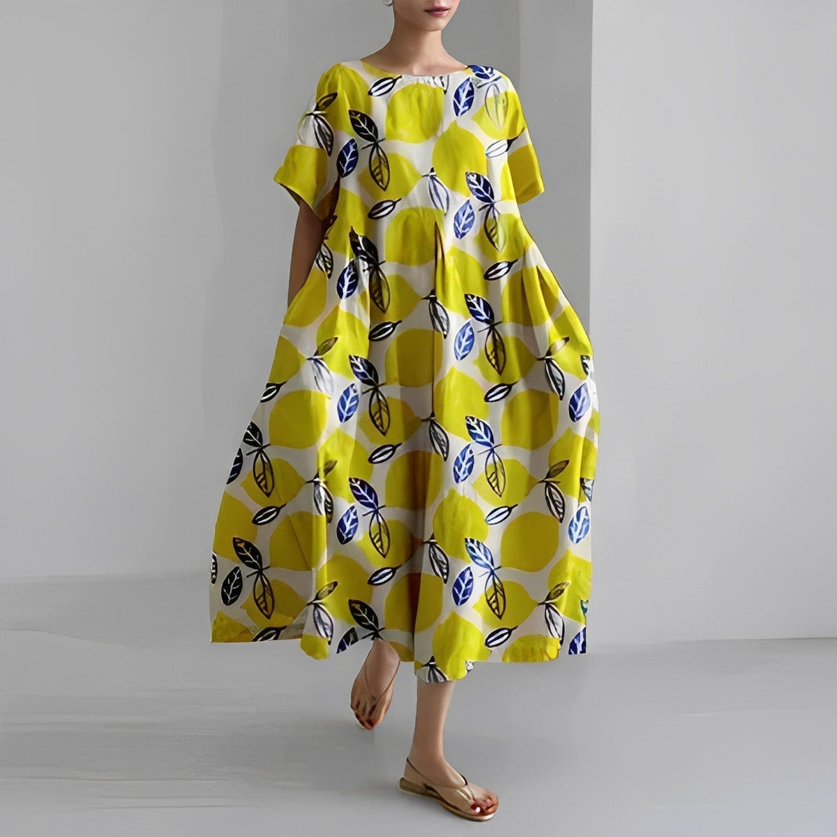 Vanessa - Swobodna sukienka boho