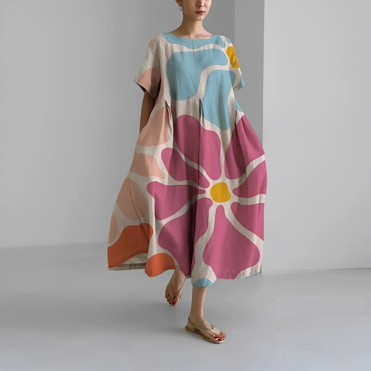 Vanessa - Swobodna sukienka boho