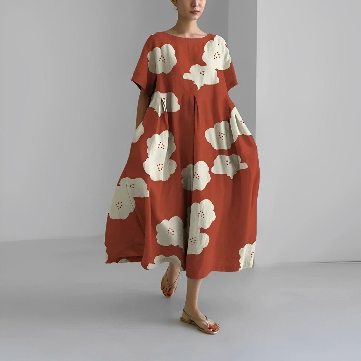 Vanessa - Swobodna sukienka boho